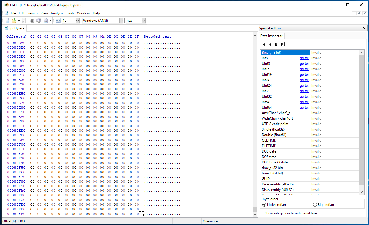 Hex Editor